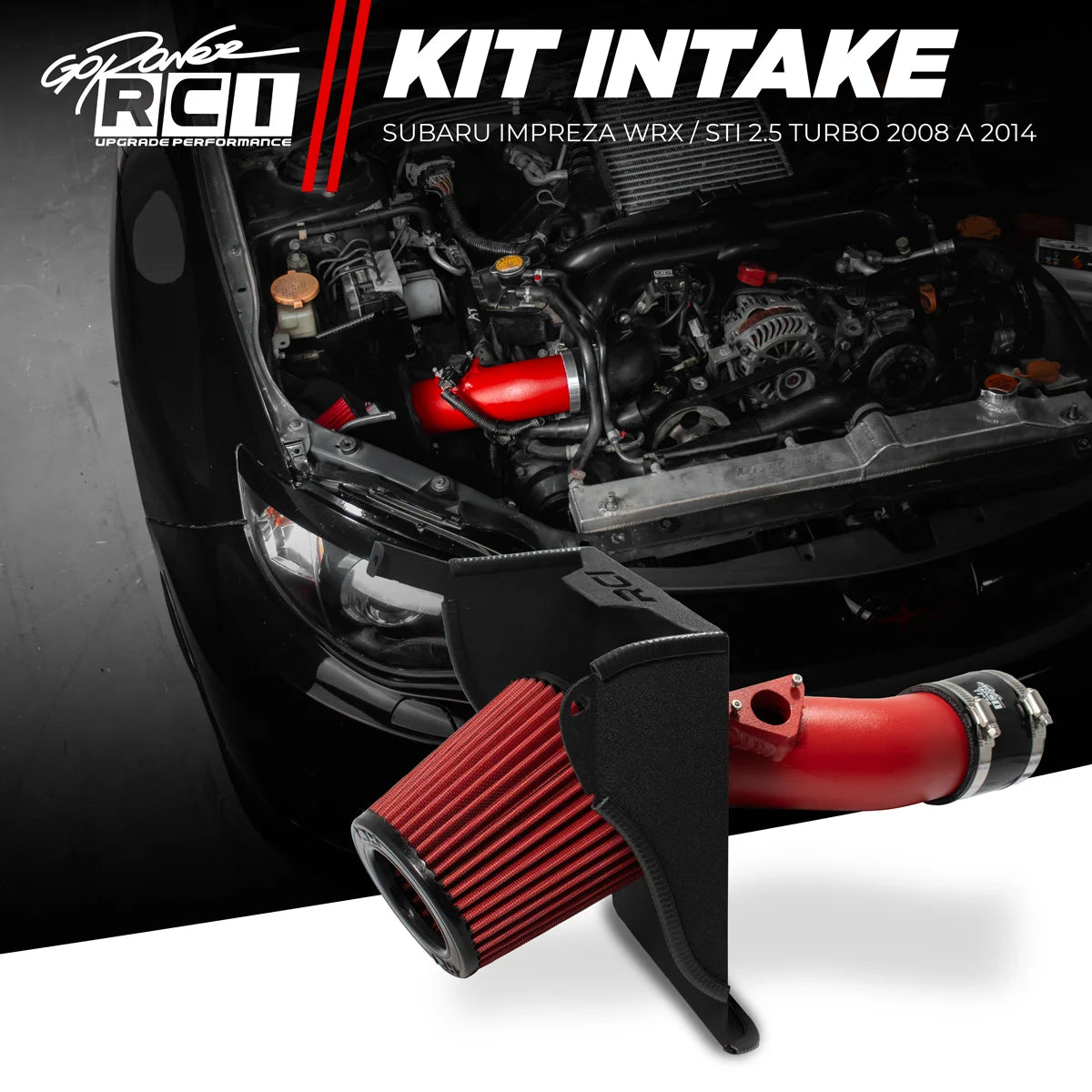KIT INTAKE SUBARU IMPREZA WRX / STI 2.5 TURBO 2008 A 2014