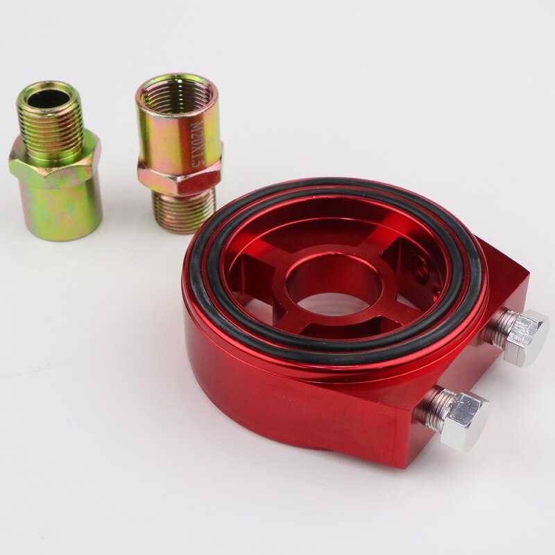 Sandwich Plate M20 * 1.5 e 3/4-16 adaptador universal de refrigerador do filtro de óleo/adaptador do óleo