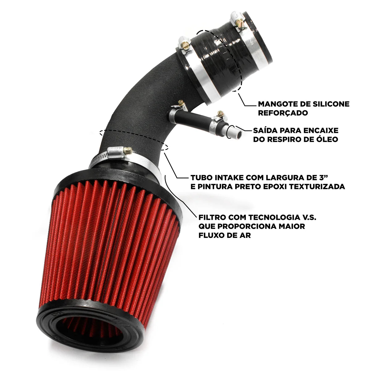 KIT AIR BOX ASTRA 2.0 8V 2009 EM DIANTE 140CV