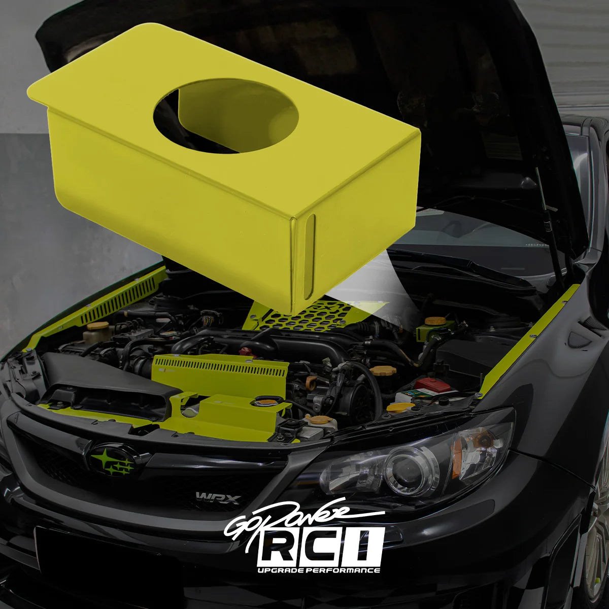 CAPA PROTETORA ACABAMENTO RESERVATORIO FREIO SUBARU WRX STI 2008 A 2014