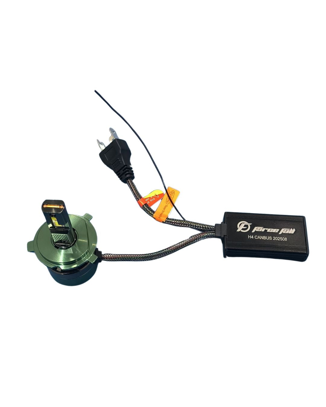 Lampada led camaleão 3000 10000k ajustavel h4 180w par 12v Force full