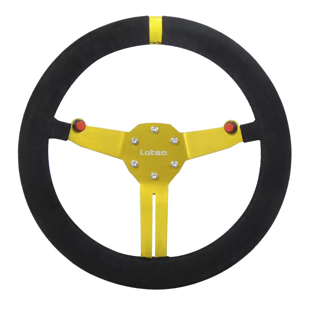 VOLANTE R-GT Dourado/Preto