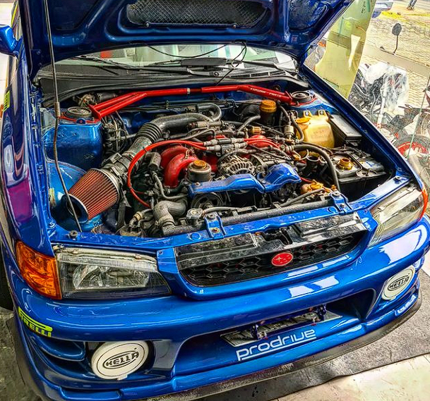 Barra Anti Torção Dianteira Subaru 93/00