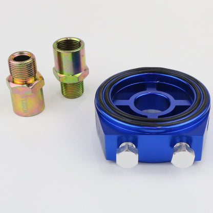 Sandwich Plate M20 * 1.5 e 3/4-16 adaptador universal de refrigerador do filtro de óleo/adaptador do óleo