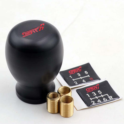 Manopla de marcha de corrida manual resina estilo JDM para Subaru XV Legacy Forester Impreza WRX BRZ