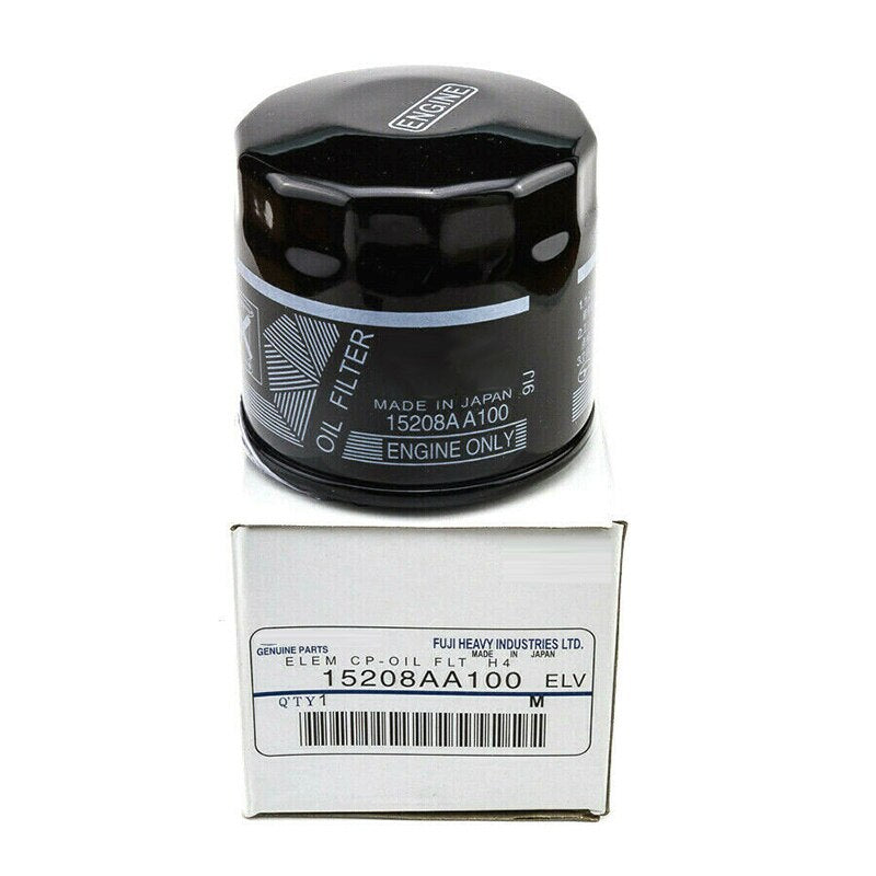 Filtro de óleo de motor genuíno 15208AA100 para Subaru Impreza Legacy Forester