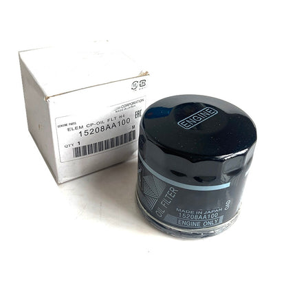 Filtro de óleo de motor genuíno 15208AA100 para Subaru Impreza Legacy Forester